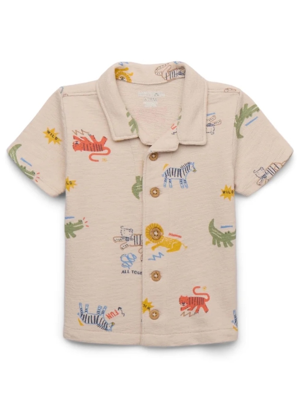 GARANIMALS Baby Boy Printed Knit Set